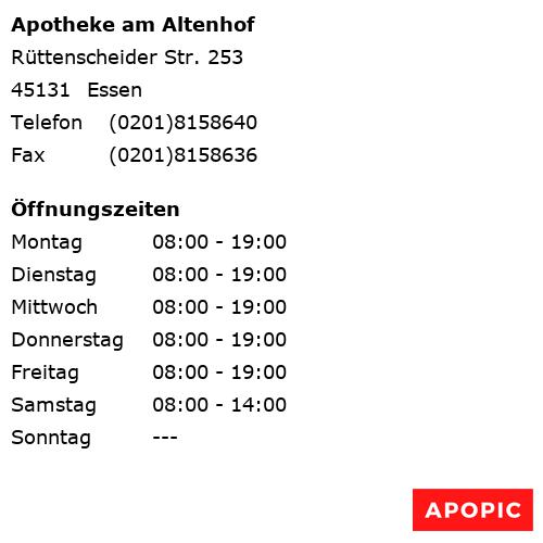 Bild von Apotheke am Altenhof in Essen