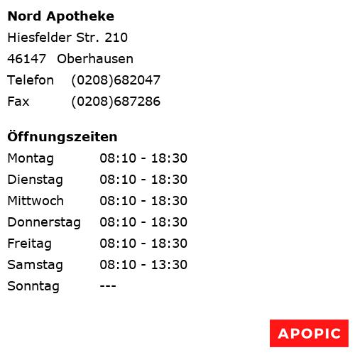 Bild von Nord Apotheke in Oberhausen