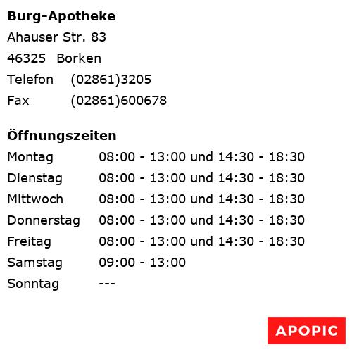 Bild von Burg-Apotheke in Borken