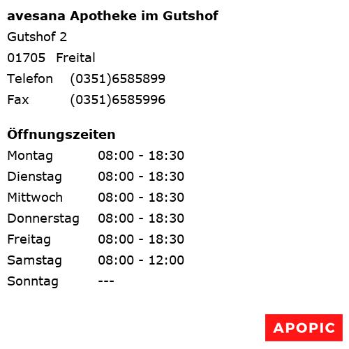 Bild von avesana Apotheke im Gutshof in Freital
