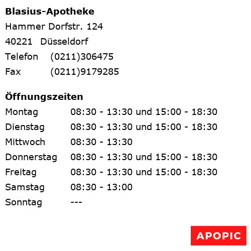 Bild von Blasius-Apotheke in Düsseldorf