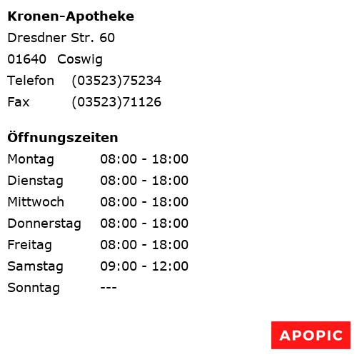 Bild von Kronen-Apotheke in Coswig