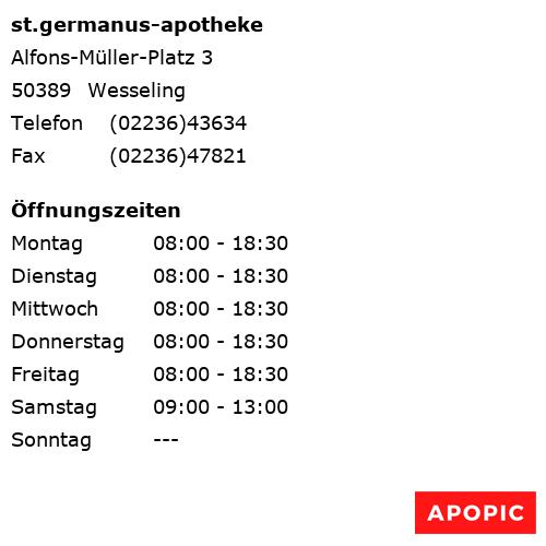 Bild von st.germanus-apotheke in Wesseling