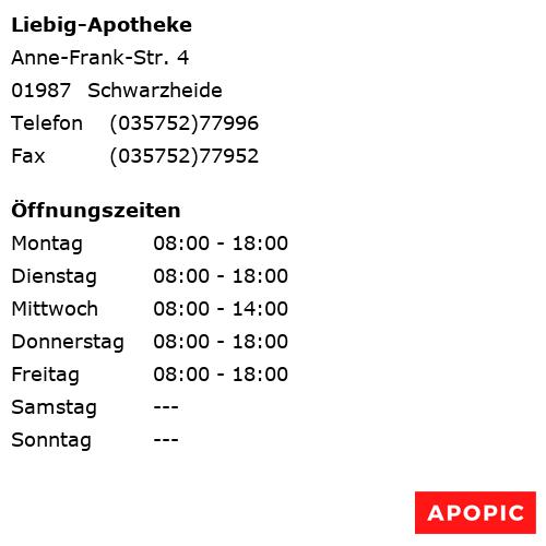 Bild von Liebig-Apotheke in Schwarzheide