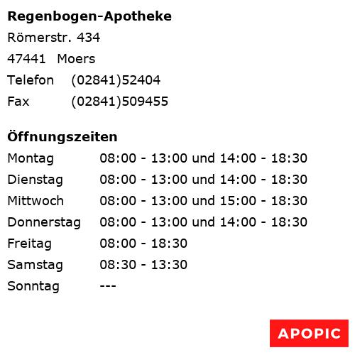 Bild von Regenbogen-Apotheke in Moers