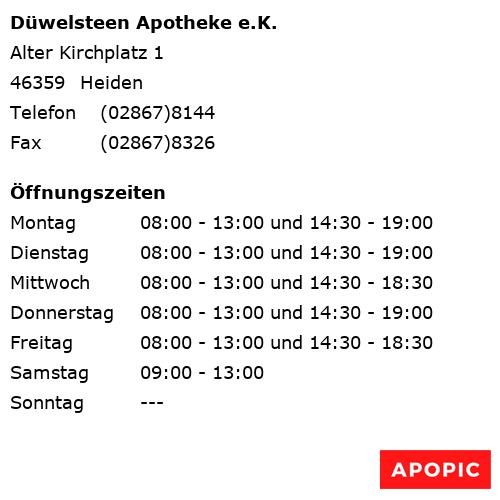 Bild von Düwelsteen Apotheke e.K. in Heiden