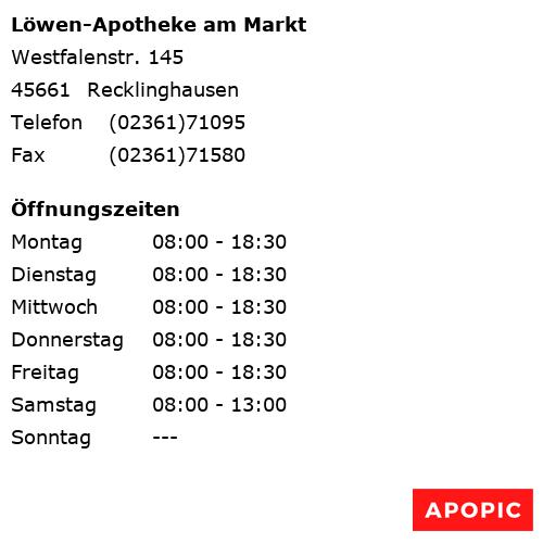 Bild von Löwen-Apotheke am Markt in Recklinghausen