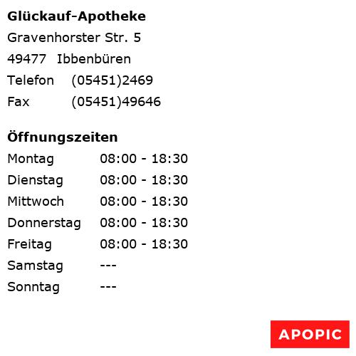 Bild von Glückauf-Apotheke in Ibbenbüren