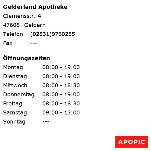 Bild von Gelderland Apotheke in Geldern