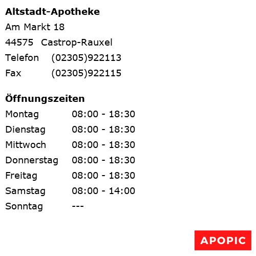 Bild von Altstadt-Apotheke in Castrop-Rauxel