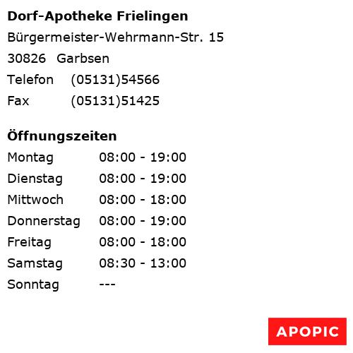 Bild von Dorf-Apotheke Frielingen in Garbsen