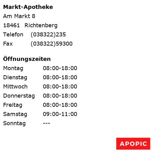 Bild von Markt-Apotheke in Richtenberg