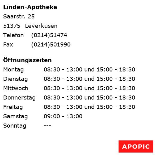 Bild von Linden-Apotheke in Leverkusen