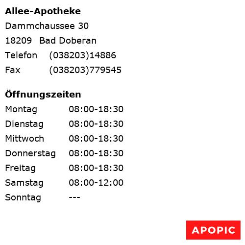 Bild von Allee-Apotheke in Bad Doberan