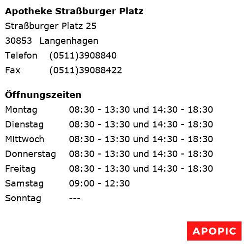Bild von Apotheke Straßburger Platz in Langenhagen