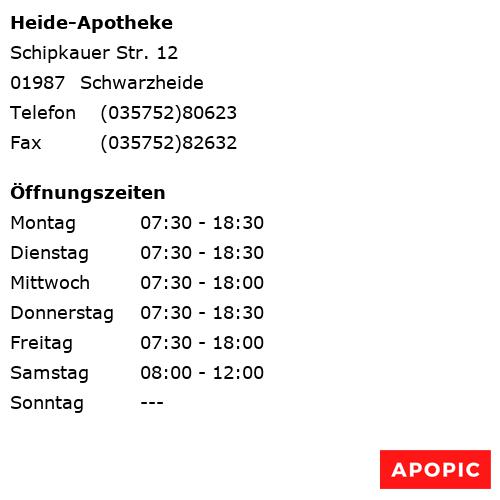Bild von Heide-Apotheke in Schwarzheide