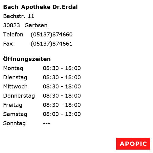 Bild von Bach-Apotheke Dr.Erdal in Garbsen