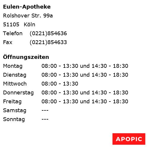 Bild von Eulen-Apotheke in Köln