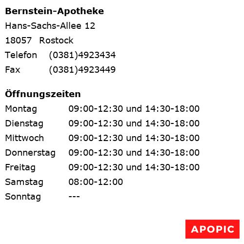 Bild von Bernstein-Apotheke in Rostock