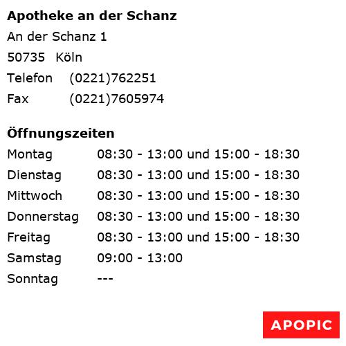 Bild von Apotheke an der Schanz in Köln