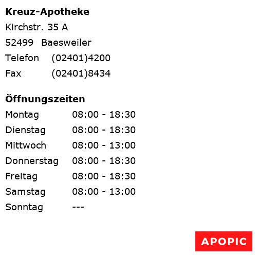 Bild von Kreuz-Apotheke in Baesweiler