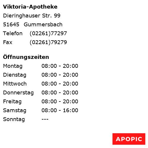 Bild von Viktoria-Apotheke in Gummersbach