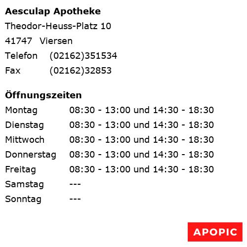 Bild von Aesculap Apotheke in Viersen