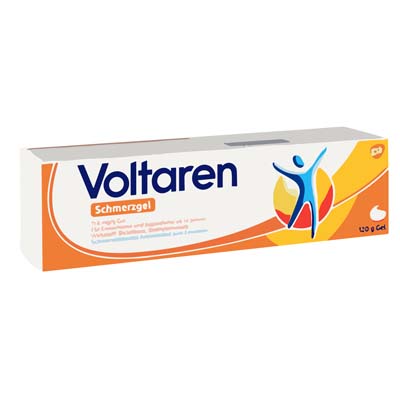 Bild von Voltaren Schmerzgel Verpackung 120 g