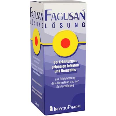 Bild von Fagusan Hustensaft Verpackung 200 ml