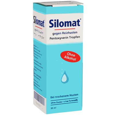 Bild von Silomat Pentoxyverin Tropfen Verpackung 30 ml
