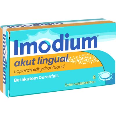 Bild von Imodium akut lingual Verpackung 6 Stück