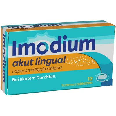 Bild von Imodium akut lingual Verpackung 12 Stück