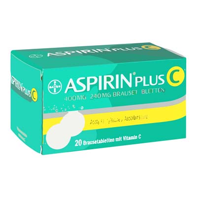 Bild von Aspirin plus C Verpackung 20 Stück