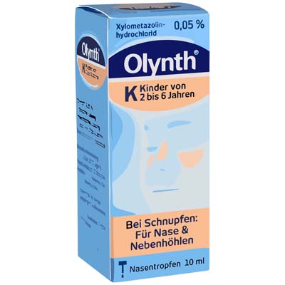 Bild von Olynth 0,05% Kinder Nasentropfen Verpackung 10 ml