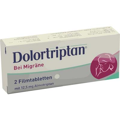 Bild von Dolortriptan bei Migräne Verpackung 2 Stück