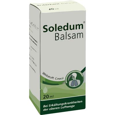 Bild von Soledum Balsam Verpackung 20 ml