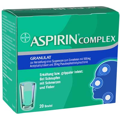 Bild von Aspirin Complex Verpackung 20 Stück