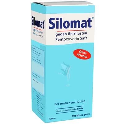 Bild von Silomat Pentoxyverin Saft Verpackung 100 ml