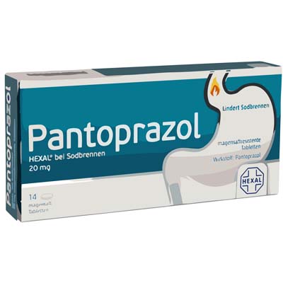 Bild von Pantoprazol Hexal Verpackung 14 Stück