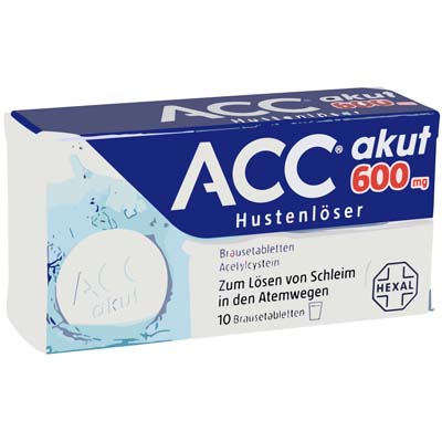 Bild von ACC akut 600 Verpackung 10 Stück