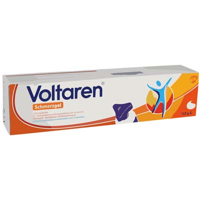 Bild von Voltaren Schmerzgel Verpackung 180 g