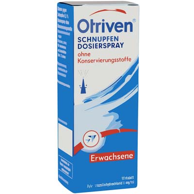 Bild von Otriven 0,1% Dosierspray Erwachsene Verpackung 10 ml