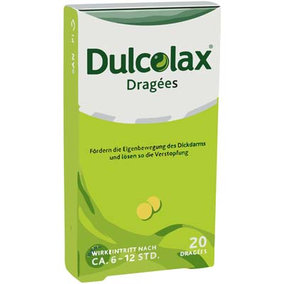 Bild von Dulcolax Dragees Verpackung 20 Stück