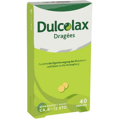 Bild von Dulcolax Dragees Verpackung 40 Stück