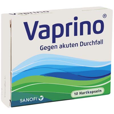 Bild von Vaprino 100 mg Kapseln Verpackung 10 Stück