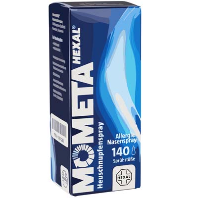 Bild von MometaHexal Heuschnupfenspray Verpackung 18 g
