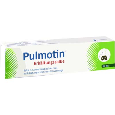 Bild von Pulmotin Erkältungssalbe Verpackung 50 g